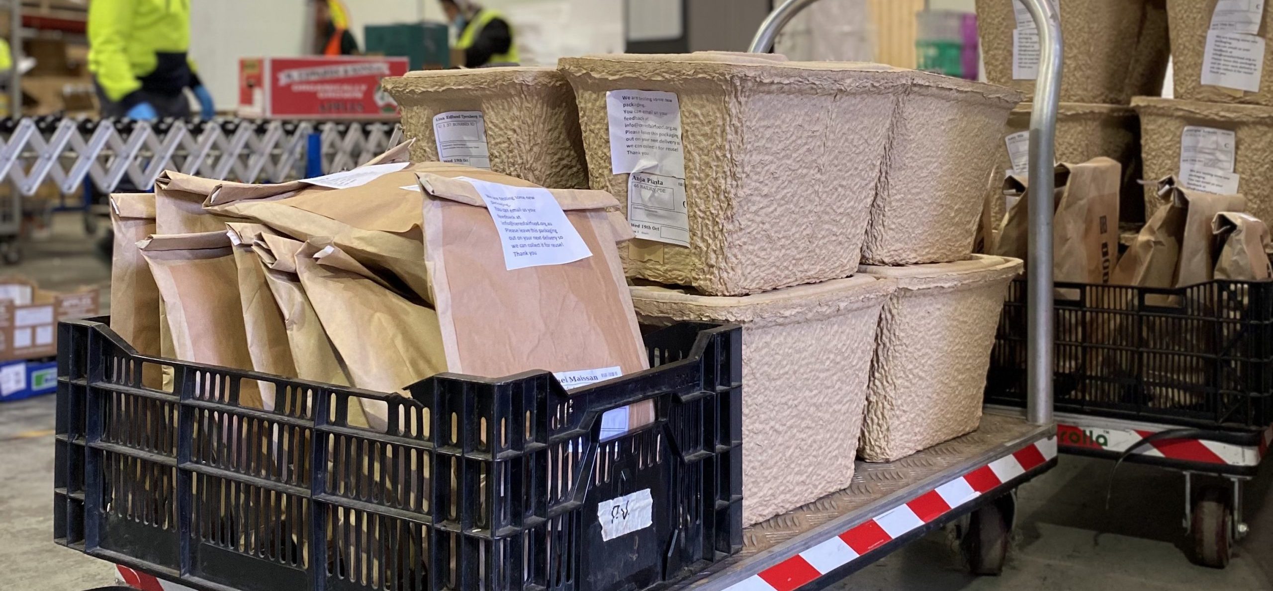 Packaging in the warehouse - CERES Fair Food