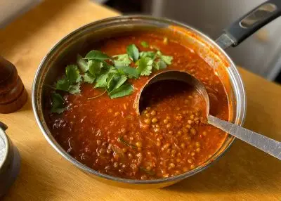 Spiced tomato and Lentil Soup - CERES Fair Food - CERES Fair Food Lentil Soup