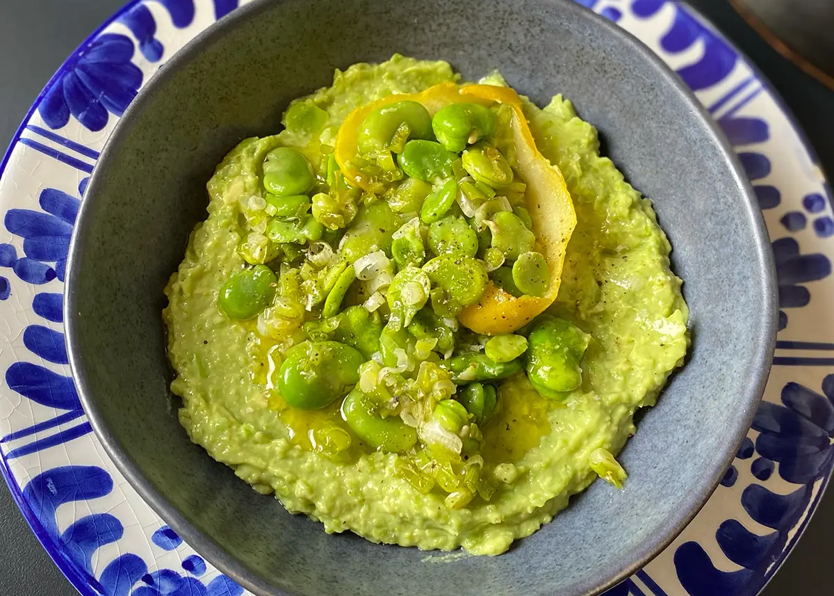 Avocado and Broad Bean Mash 4 - CERES Fair Food