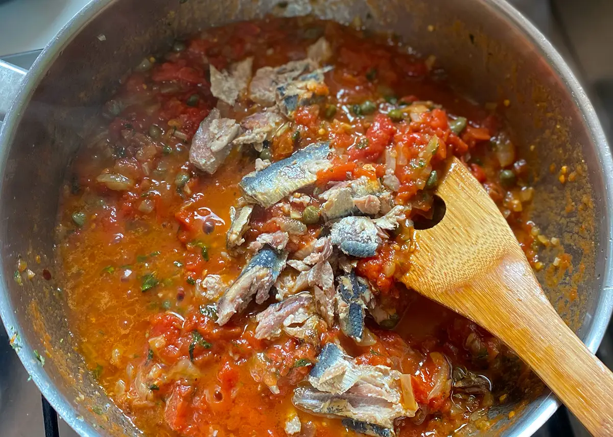 Sardine Pasta 3 - CERES Fair Food