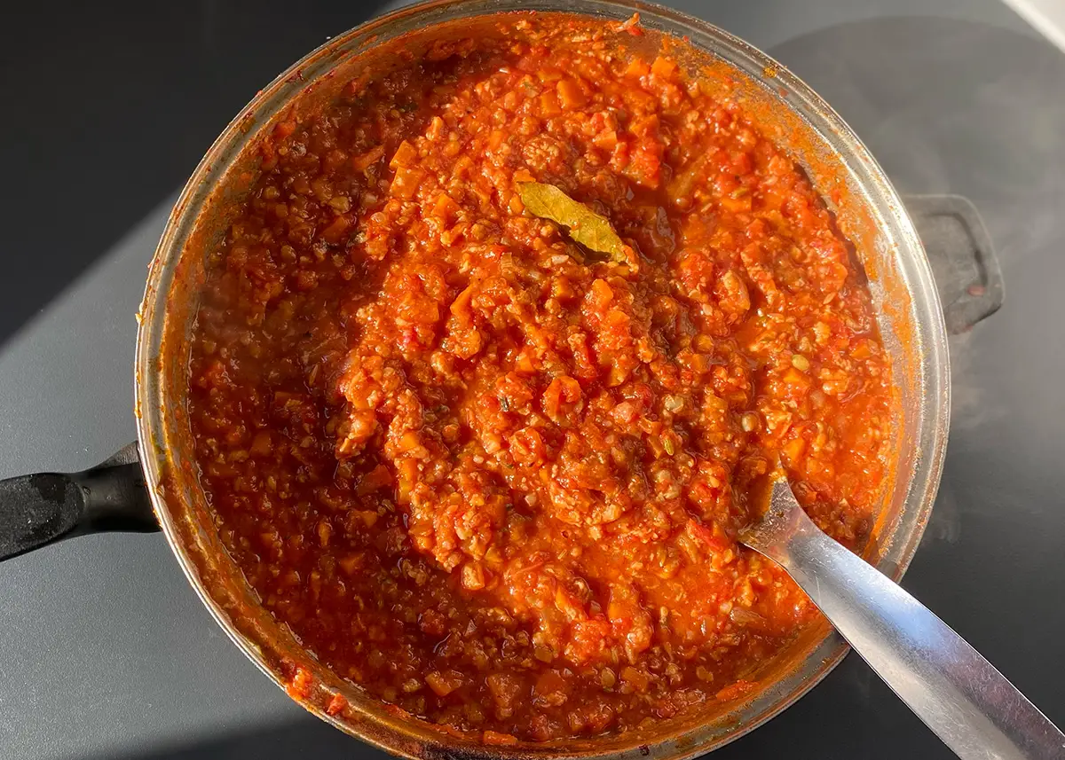 Rich Tempeh Bolognese - CERES Fair Food Rich Tempeh Bolognese