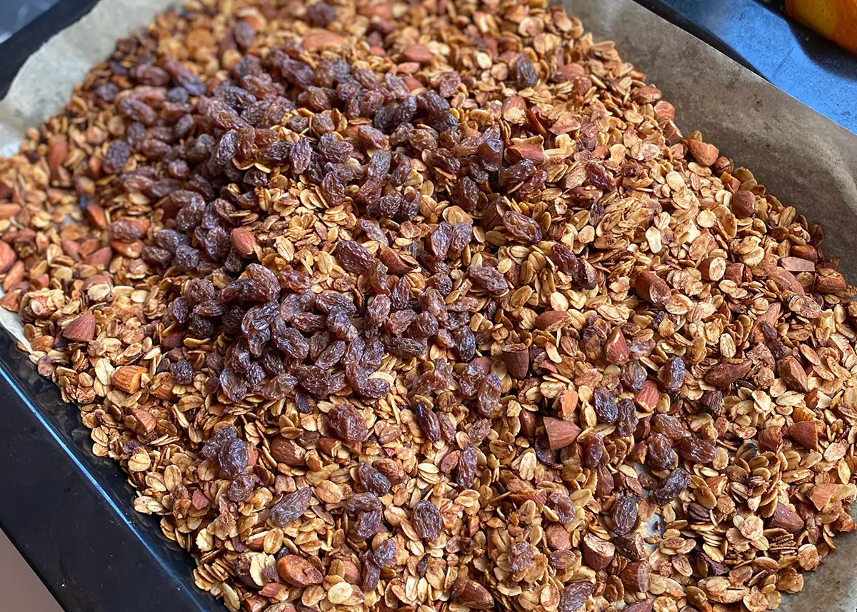 Orange and Almond Granola